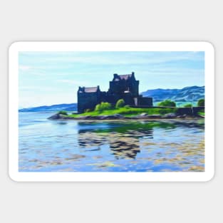 Eilean Donan Castle , the Highlands Sticker